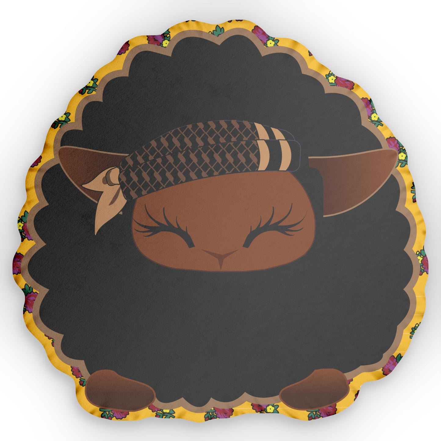 black sheep cushion pillow