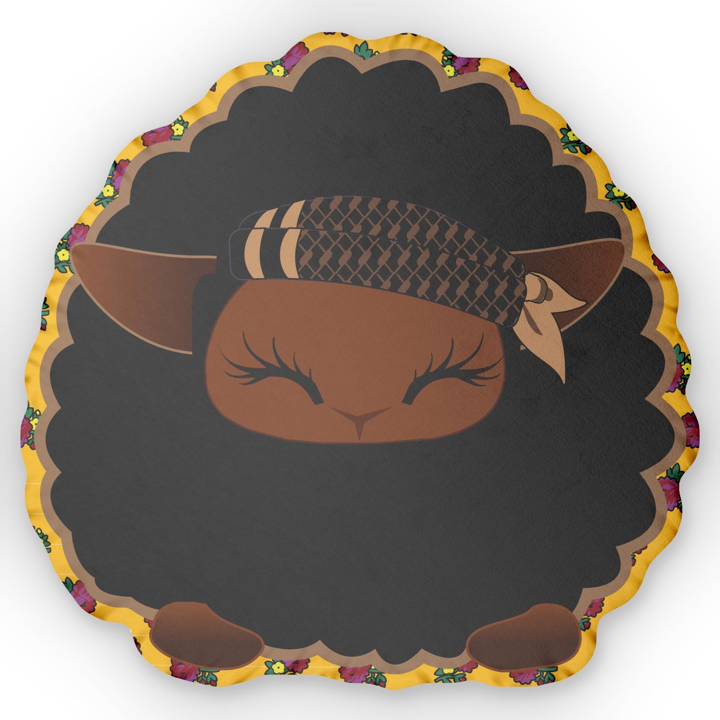 black sheep cushion pillow he ram