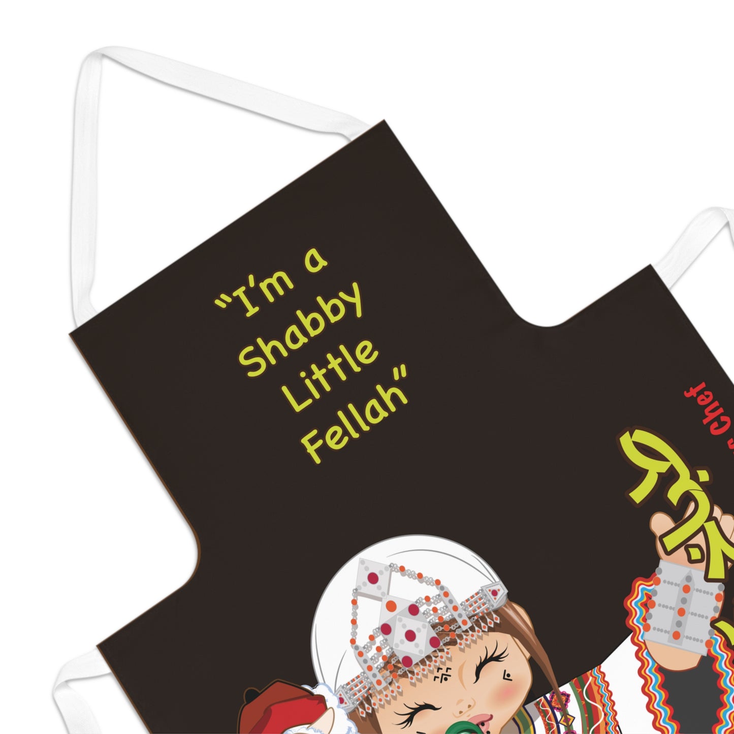 Kabyle Algerian Couscous Chef Apron close-up