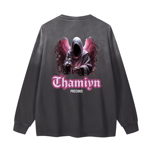 Thamiyn - Precious | Myrenium Armour of Angels | Color Degradé Unisex Long Sleeve T-Shirt