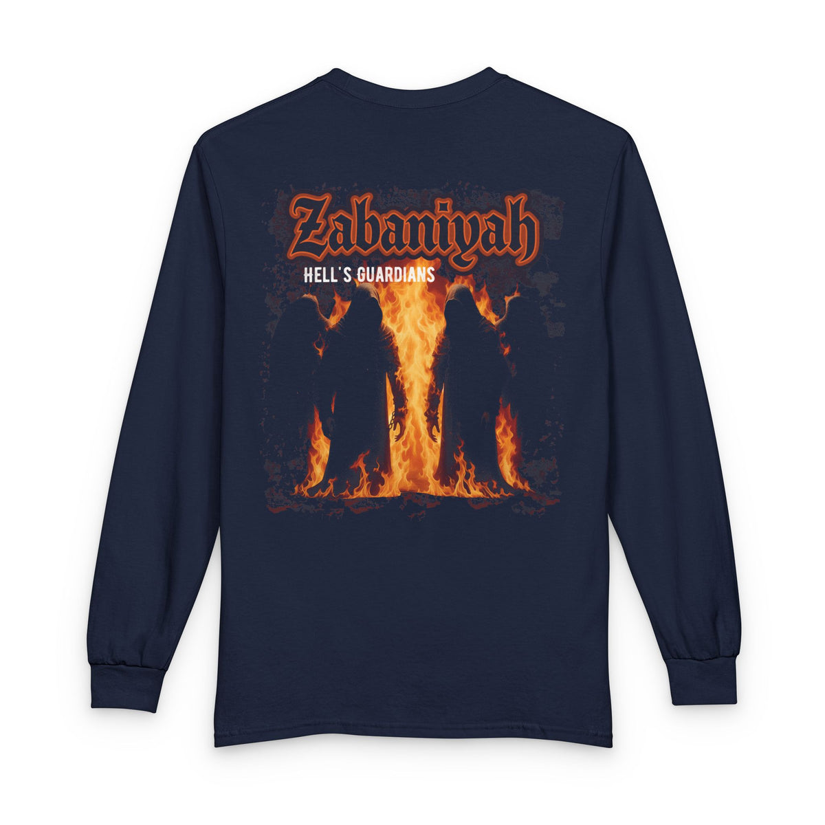 Zabaniyah - Hell's Guardians | Myrenium Armour of Angels | Unisex Long Sleeve T-Shirt