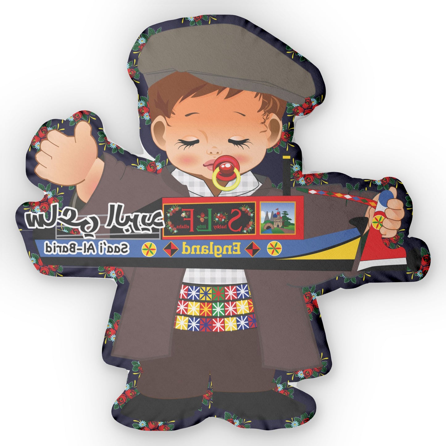 delivery boy cushion