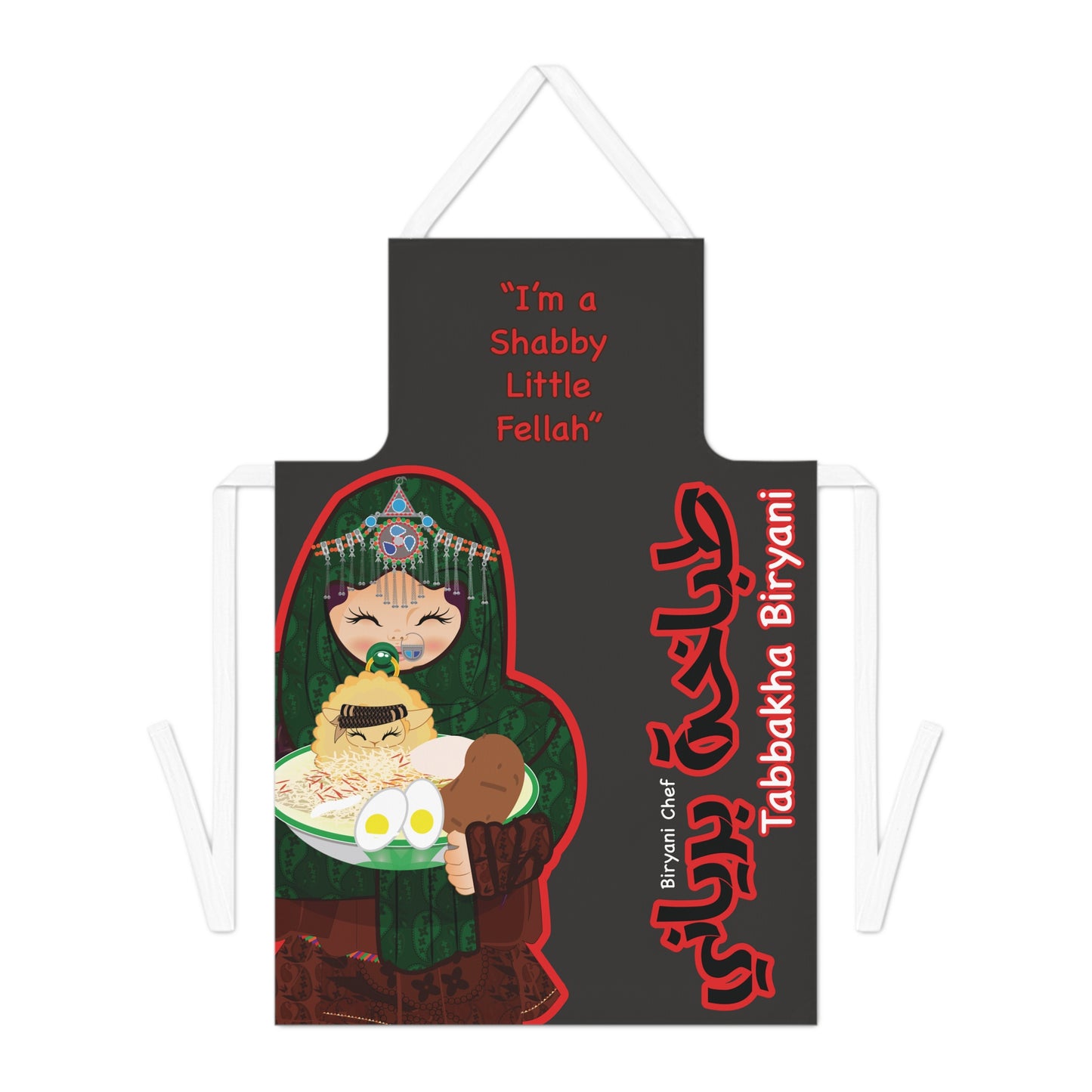 Pakistani Biryani Chef Apron full