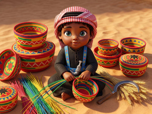 How Do You Say Basket Weaver in Arabic? Nassāj Silāl (نسّاج سلال)