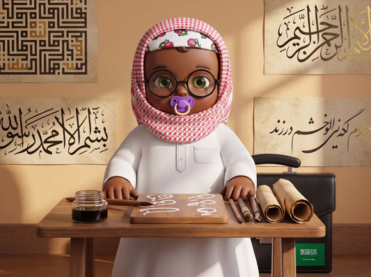 How Do You Say Calligraphy Teacher in Arabic? Muʿallim Khaṭṭ (معلّم خط)
