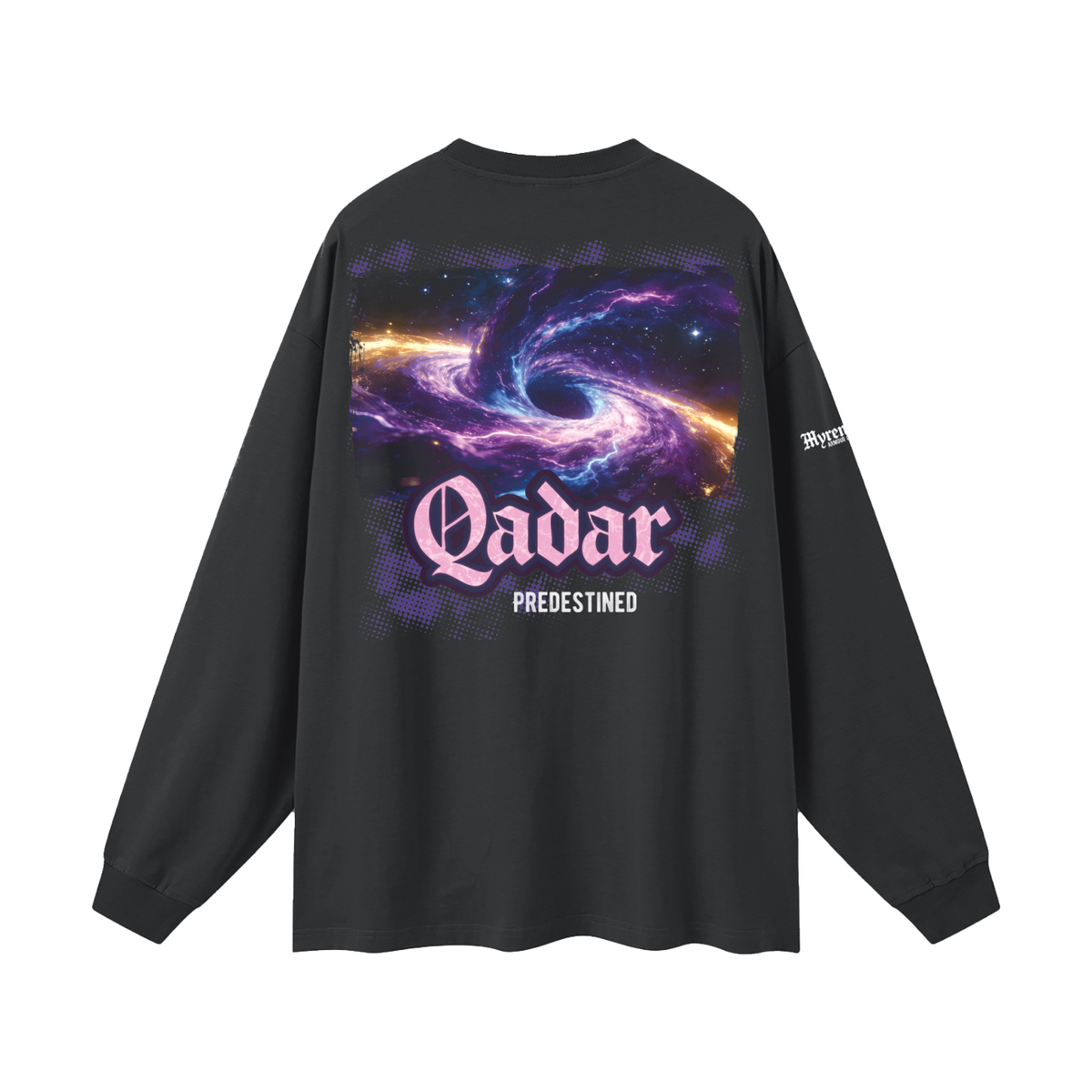 Qadar | Myrenium | Oversized Unisex Long Sleeve T-Shirt