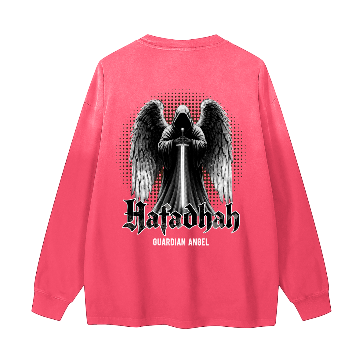 Hafadhah - Guardian Angel | Myrenium Armour of Angels | Color Degradé Unisex Long Sleeve T-Shirt