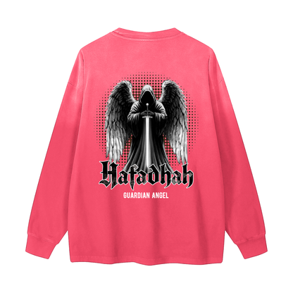 Hafadhah - Guardian Angel | Myrenium Armour of Angels | Color Degradé Unisex Long Sleeve T-Shirt