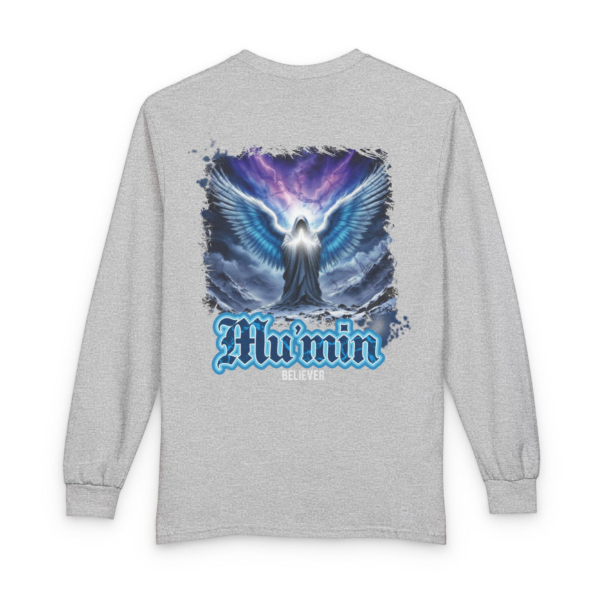 Mu'min - Believer | Myrenium Armour of Angels | Unisex Long Sleeve T-Shirt