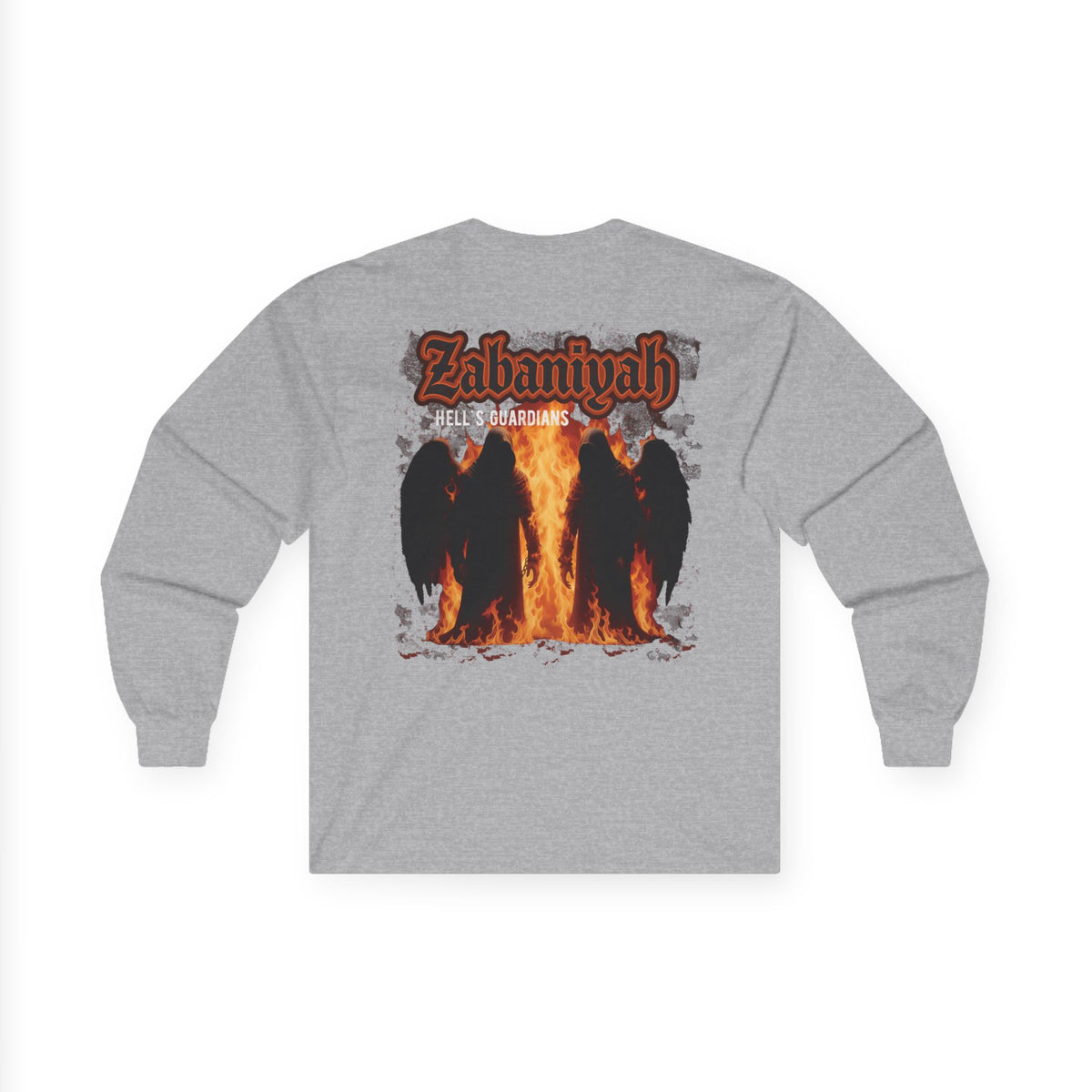 Zabaniyah — Hell's Guardians | Myrenium Armour of Angels | Unisex Long Sleeve