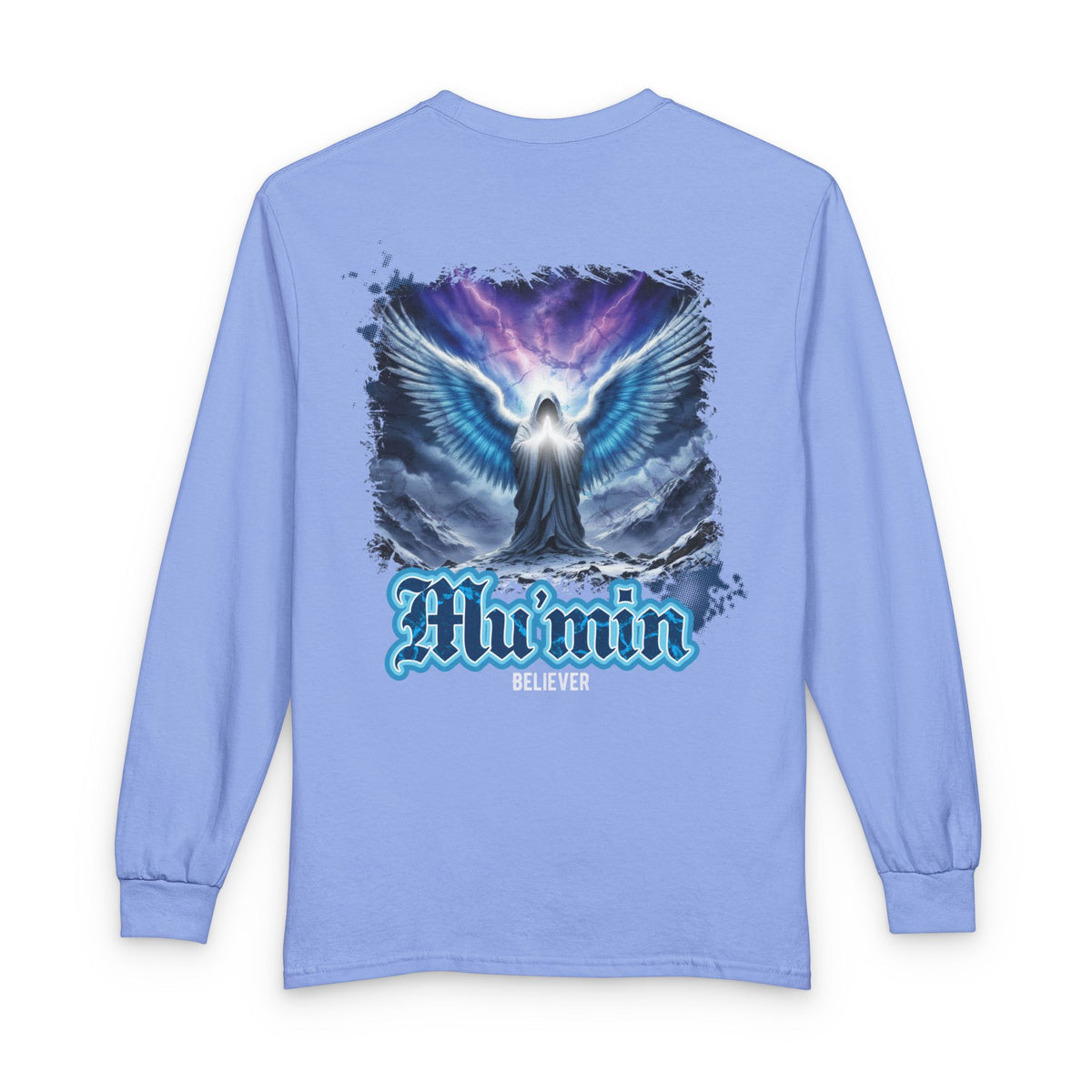 Mu'min - Believer | Myrenium Armour of Angels | Unisex Long Sleeve T-Shirt