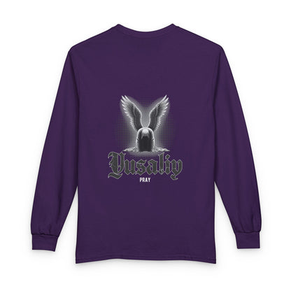 Yusaliy - Pray | Myrenium Armour of Angels | Unisex Long Sleeve T-Shirt