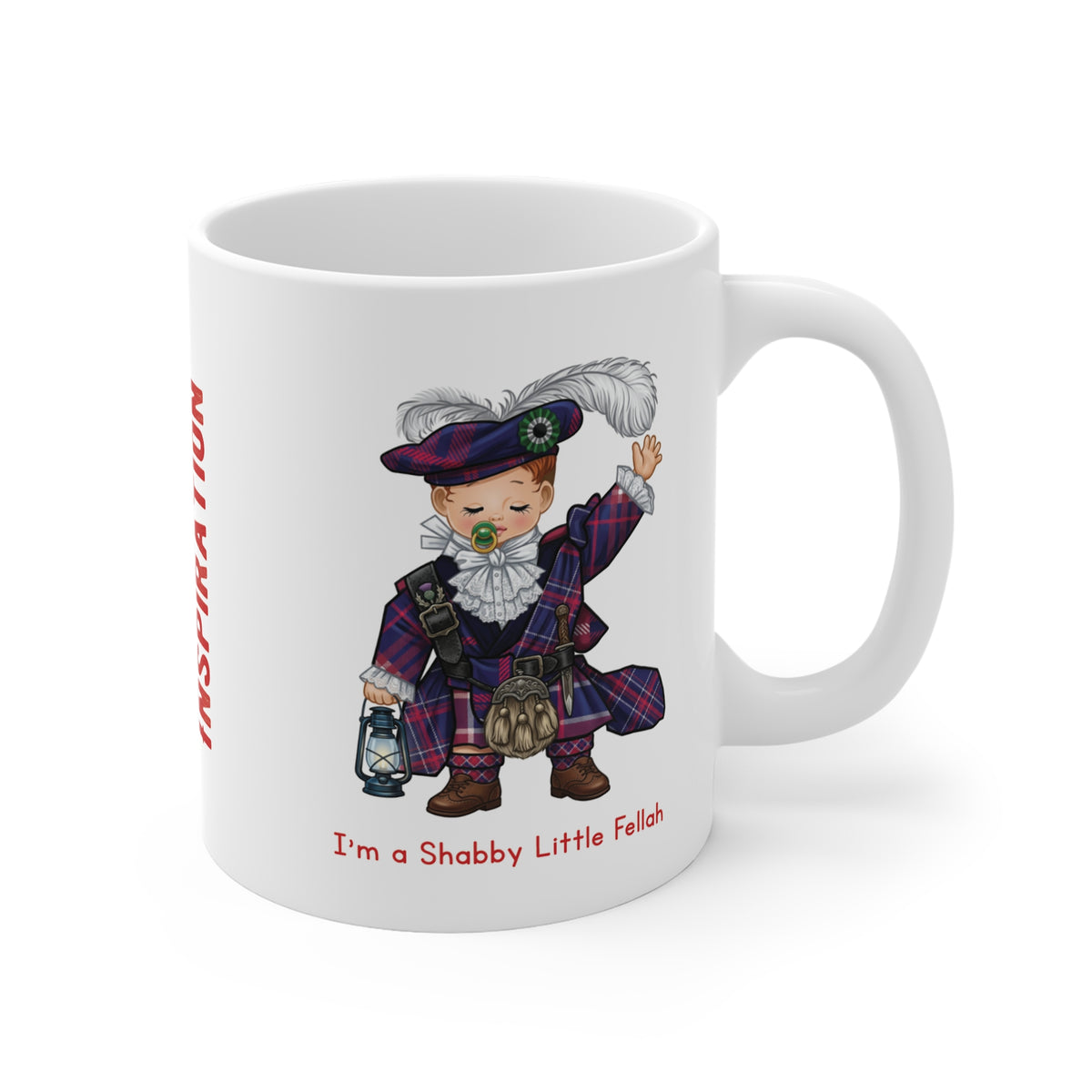 The Highland Loch Writer Mug – "Ilhām" (Inspiration)