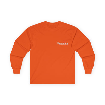 UnderLayer Long Sleeve Tee Colours — 'Myrenium Armour of Angels' Gothic Logo Shirt
