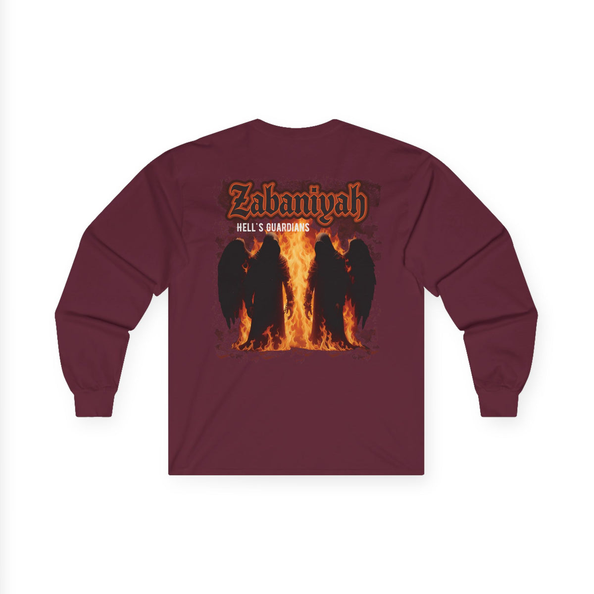 Zabaniyah — Hell's Guardians | Myrenium Armour of Angels | Unisex Long Sleeve