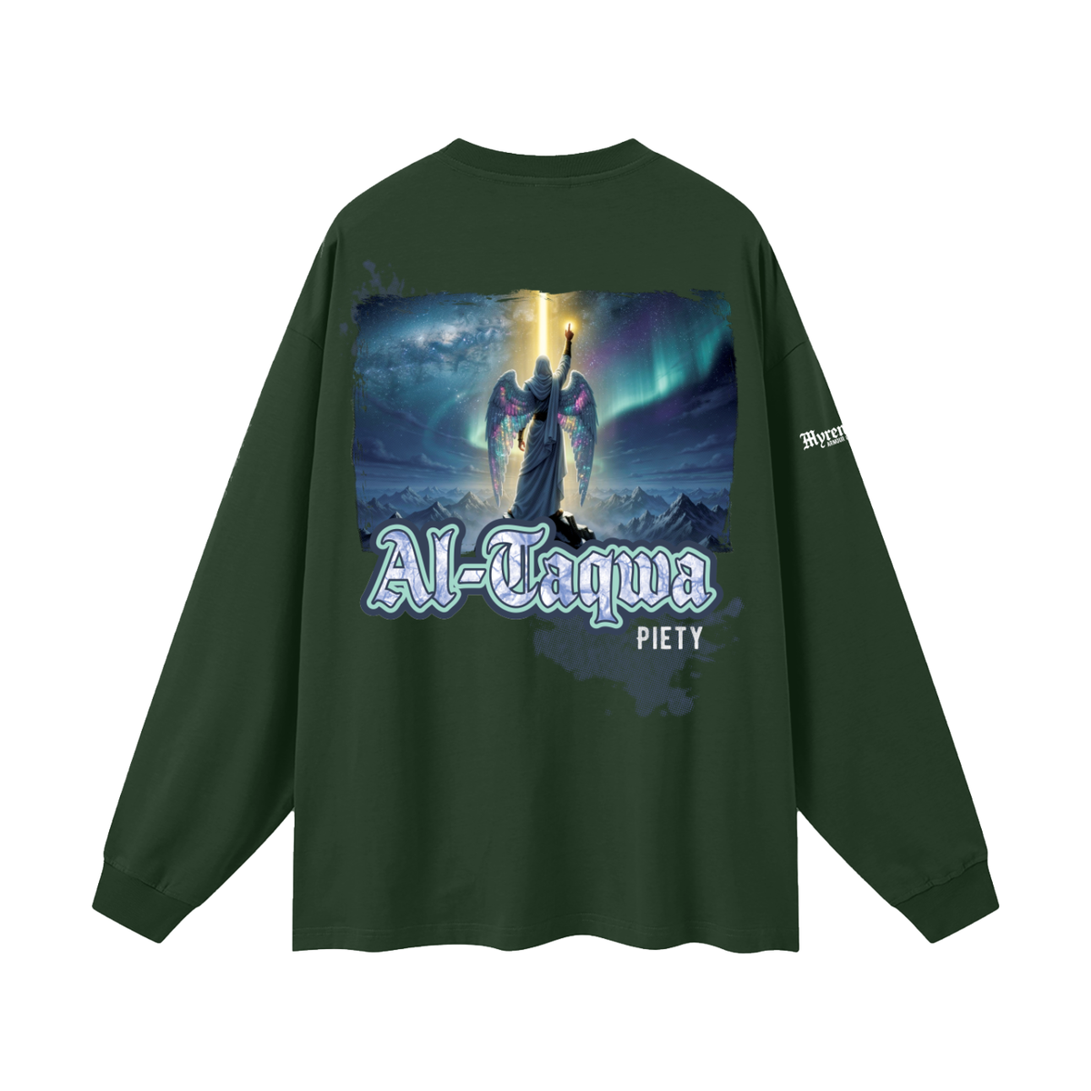 Al-Taqwa | Myrenium | Oversized Unisex Long Sleeve T-Shirt