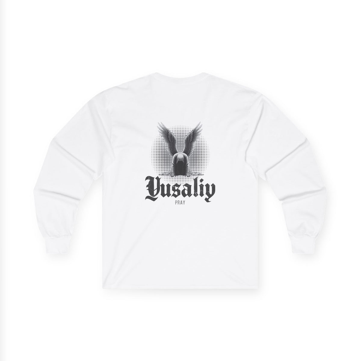 Yusaliy — Pray | Myrenium Armour of Angels | Unisex Long Sleeve