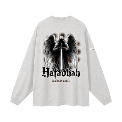 Hafadhah - Guardian Angel | Myrenium | Oversized Unisex Long Sleeve T-Shirt