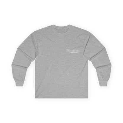 UnderLayer Long Sleeve Tee Colours — 'Myrenium Armour of Angels' Gothic Logo Shirt
