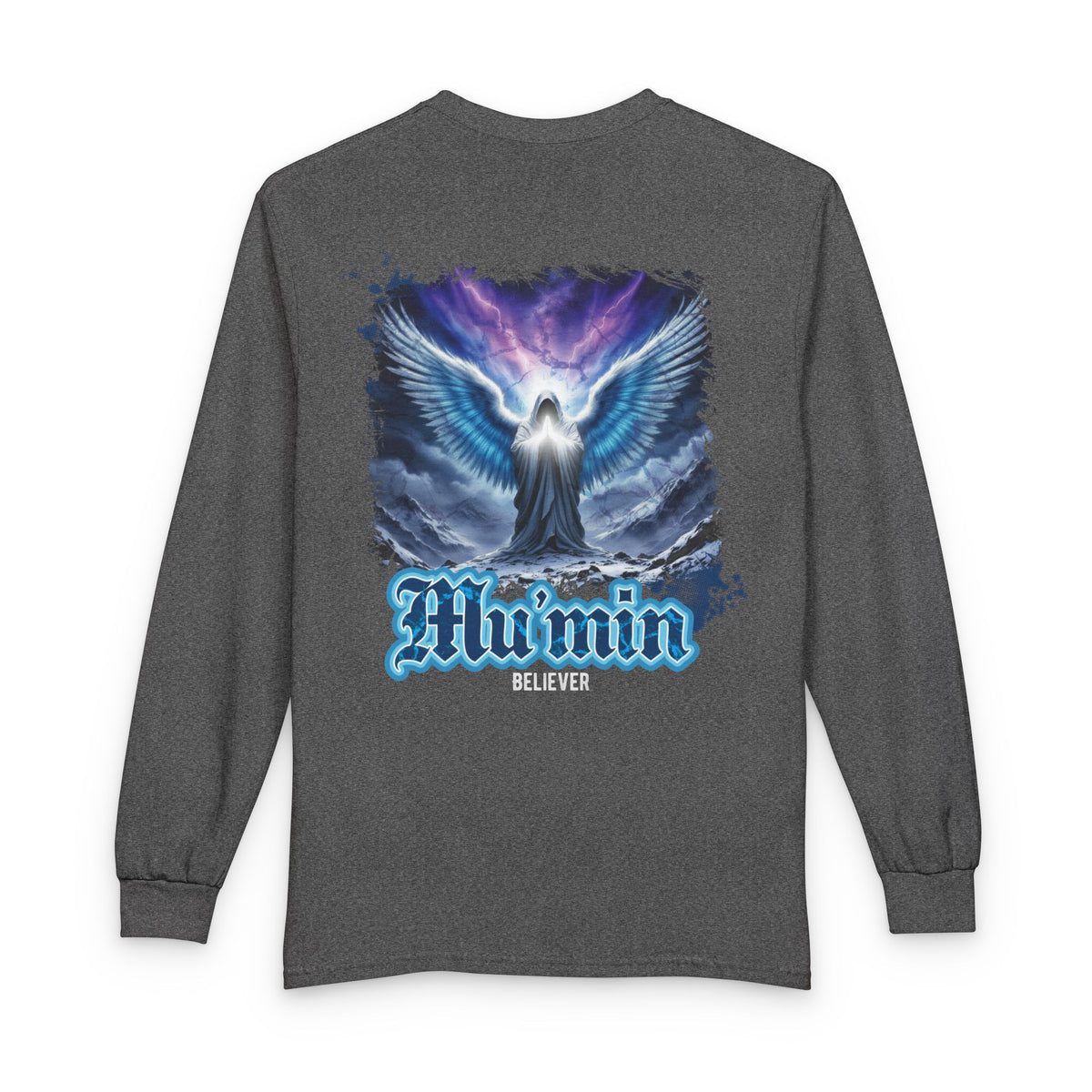 Mu'min - Believer | Myrenium Armour of Angels | Unisex Long Sleeve T-Shirt