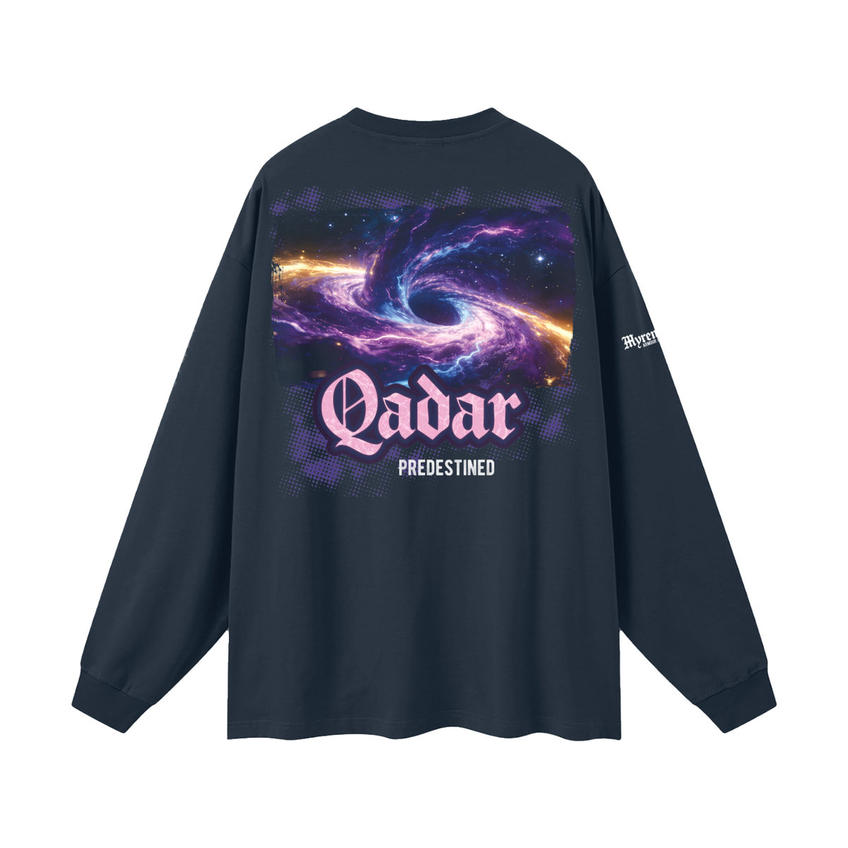 Qadar | Myrenium | Oversized Unisex Long Sleeve T-Shirt