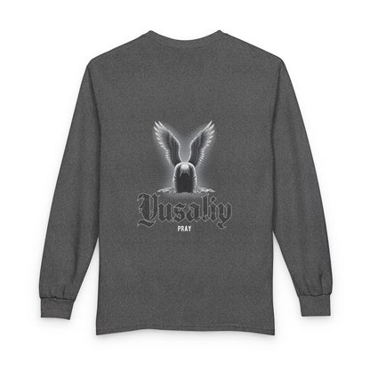 Yusaliy - Pray | Myrenium Armour of Angels | Unisex Long Sleeve T-Shirt