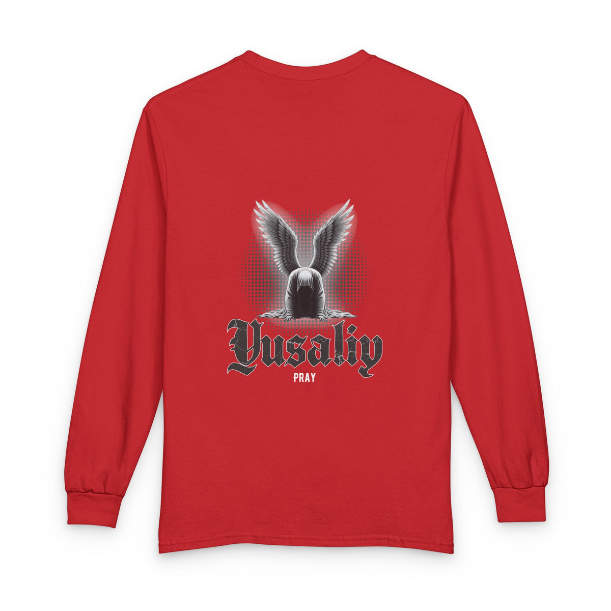 Yusaliy - Pray | Myrenium Armour of Angels | Unisex Long Sleeve T-Shirt