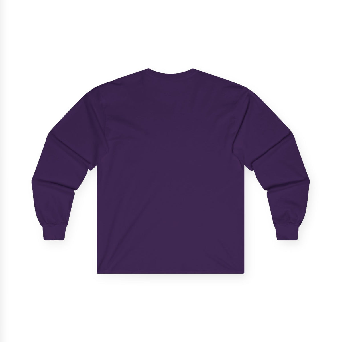 UnderLayer Long Sleeve Tee Purple  — 'Myrenium Armour of Angels' Gothic Logo Shirt Purple