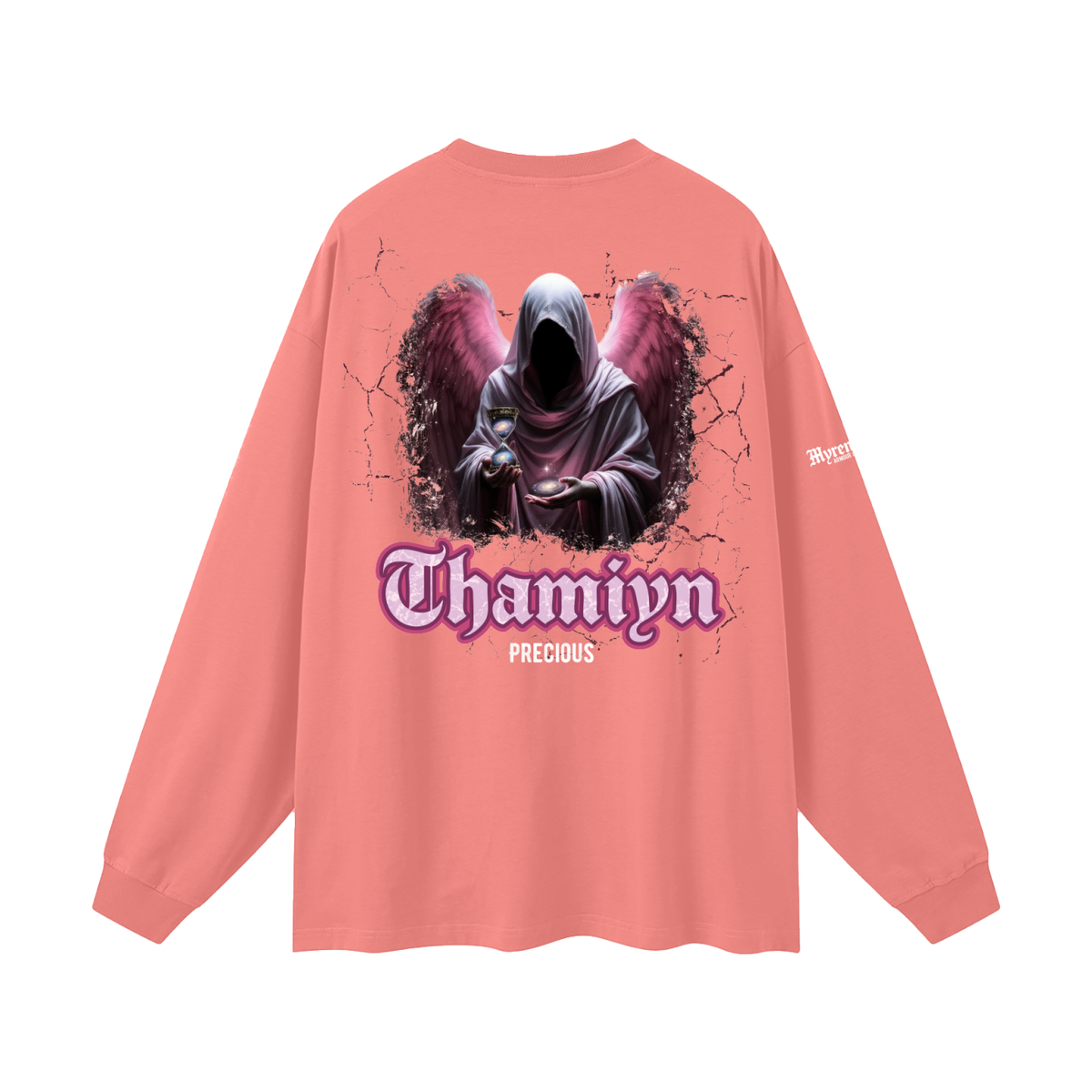 Thamiyn | Myrenium | Oversized Unisex Long Sleeve T-Shirt