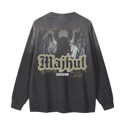 Majhul - Unknown | Myrenium Armour of Angels | Color Degradé Unisex Long Sleeve T-Shirt
