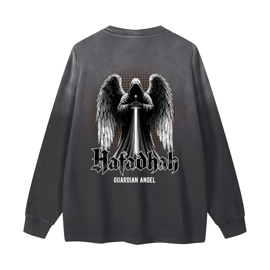 Hafadhah - Guardian Angel | Myrenium Armour of Angels | Color Degradé Unisex Long Sleeve T-Shirt