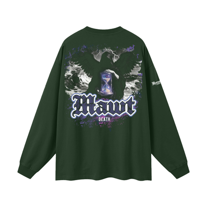 Mawt - Death | Myrenium | Oversized Unisex Long Sleeve T-Shirt