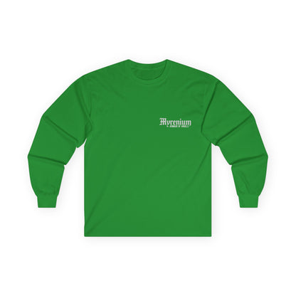 UnderLayer Long Sleeve Tee Colours — 'Myrenium Armour of Angels' Gothic Logo Shirt