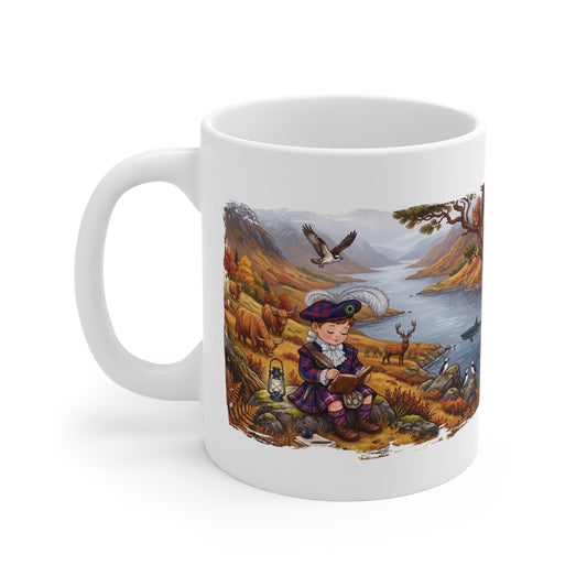 The Highland Loch Writer Mug – "Ilhām" (Inspiration)