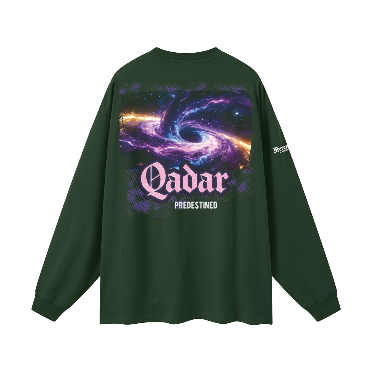 Qadar | Myrenium | Oversized Unisex Long Sleeve T-Shirt