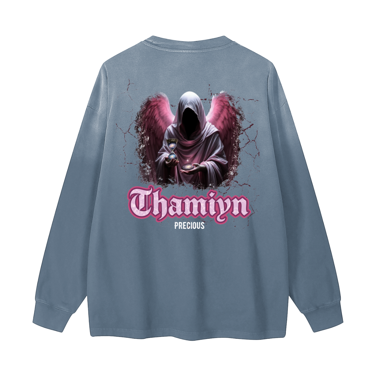 Thamiyn - Precious | Myrenium Armour of Angels | Color Degradé Unisex Long Sleeve T-Shirt