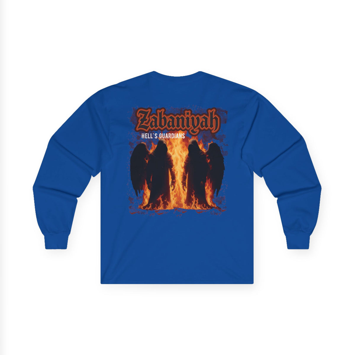 Zabaniyah — Hell's Guardians | Myrenium Armour of Angels | Unisex Long Sleeve