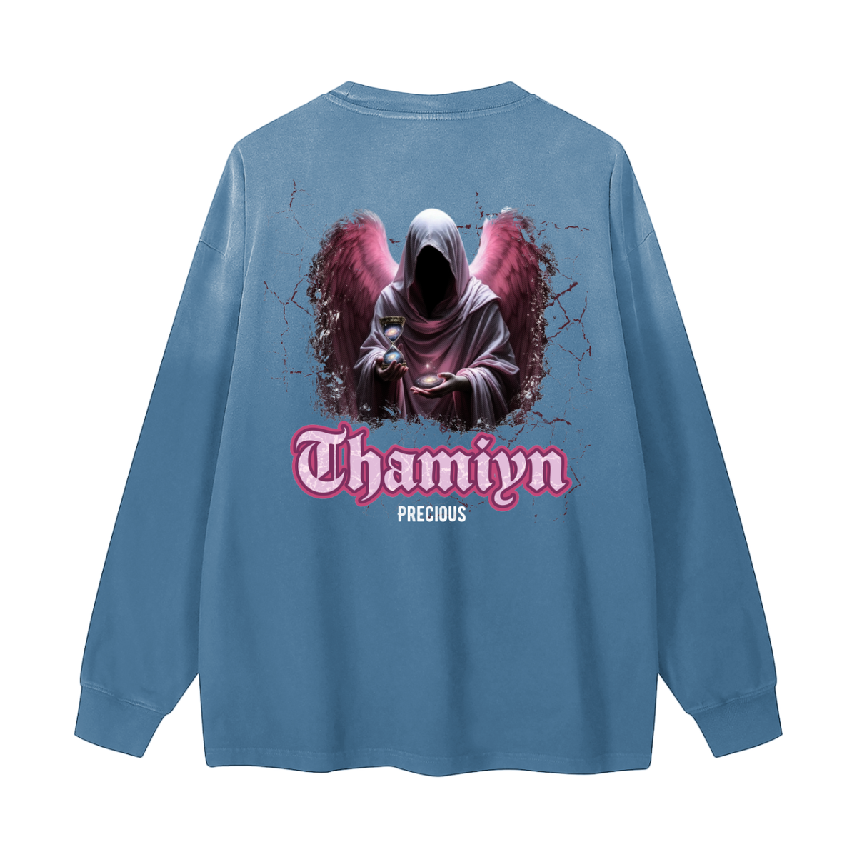 Thamiyn - Precious | Myrenium Armour of Angels | Color Degradé Unisex Long Sleeve T-Shirt