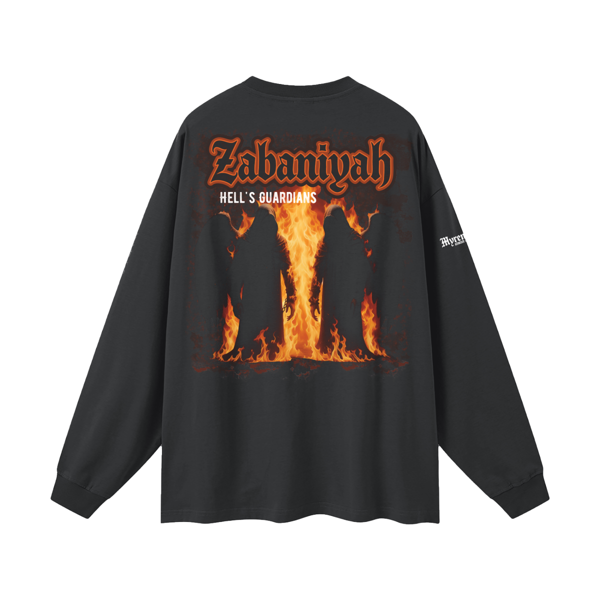 Zabaniyah | Myrenium | Oversized Unisex Long Sleeve T-Shirt