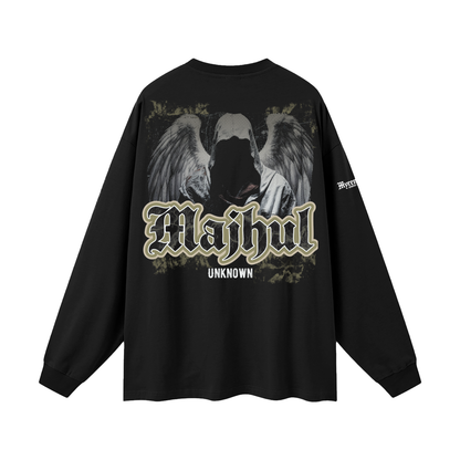 Majhul - Unknown | Myrenium | Oversized Unisex Long Sleeve T-Shirt