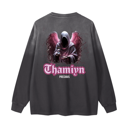 Thamiyn - Precious | Myrenium Armour of Angels | Color Degradé Unisex Long Sleeve T-Shirt