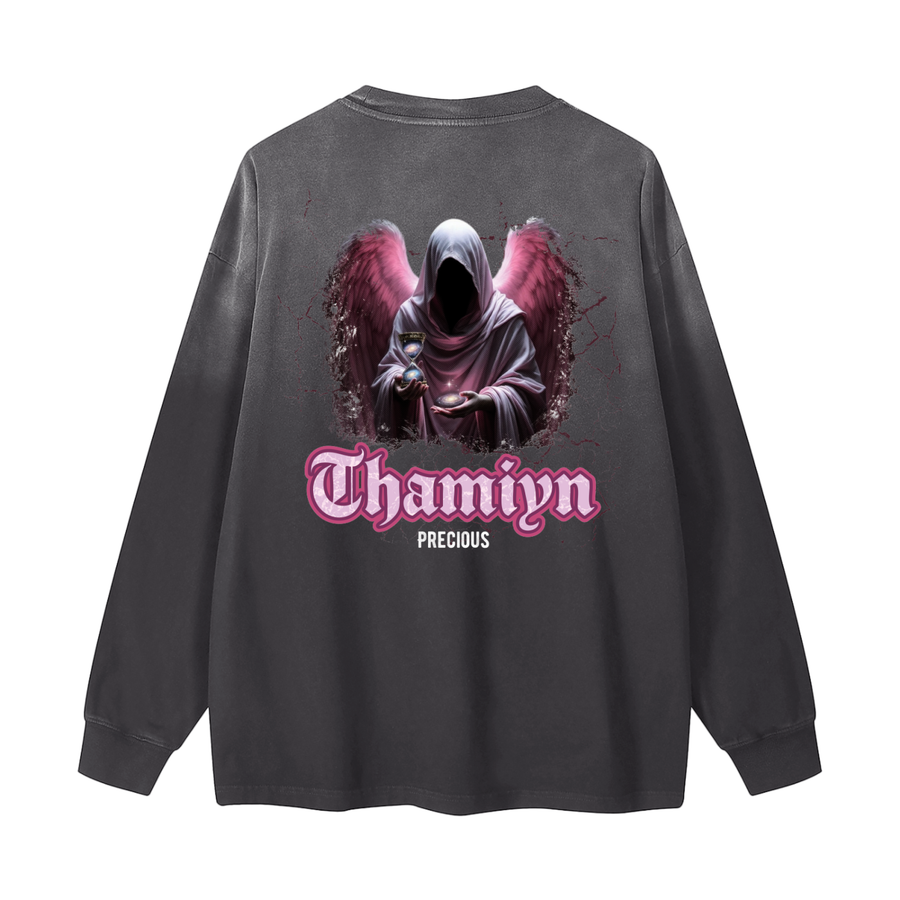 Thamiyn - Precious | Myrenium Armour of Angels | Color Degradé Unisex Long Sleeve T-Shirt