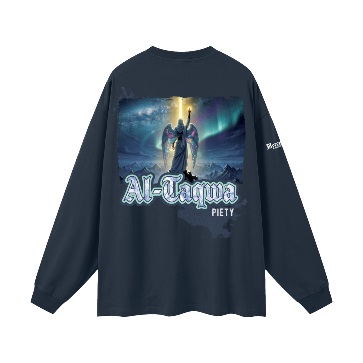 Al-Taqwa | Myrenium | Oversized Unisex Long Sleeve T-Shirt
