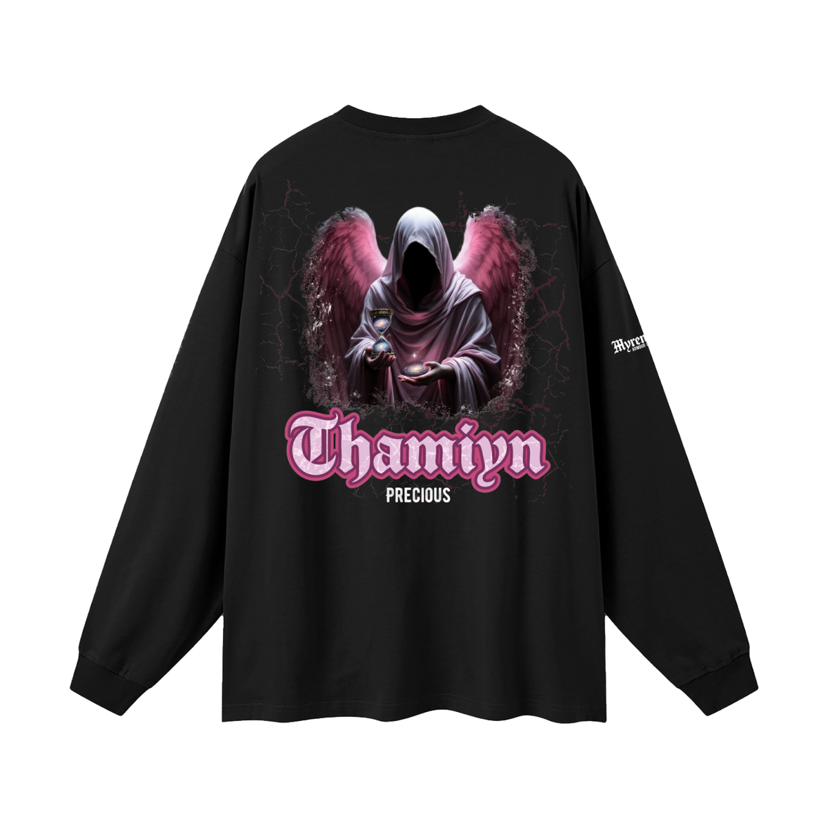 Thamiyn | Myrenium | Oversized Unisex Long Sleeve T-Shirt