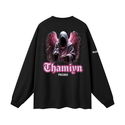 Thamiyn - Precious | Myrenium | Oversized Unisex Long Sleeve T-Shirt