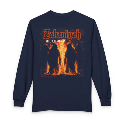 Zabaniyah - Hell's Guardians | Myrenium Armour of Angels | Unisex Long Sleeve T-Shirt