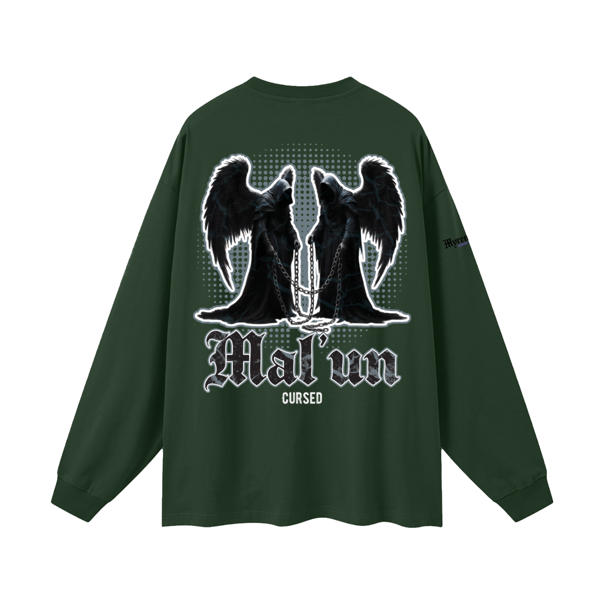 Mal'un | Myrenium | Oversized Unisex Long Sleeve T-Shirt