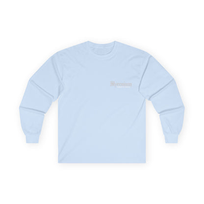 UnderLayer Long Sleeve Tee Colours — 'Myrenium Armour of Angels' Gothic Logo Shirt