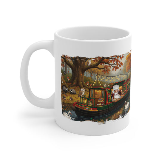 The Canalboat Cafe Ceramic Mug – "Sakīnah" (Tranquility)