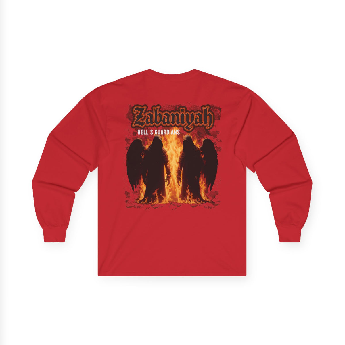 Zabaniyah — Hell's Guardians | Myrenium Armour of Angels | Unisex Long Sleeve